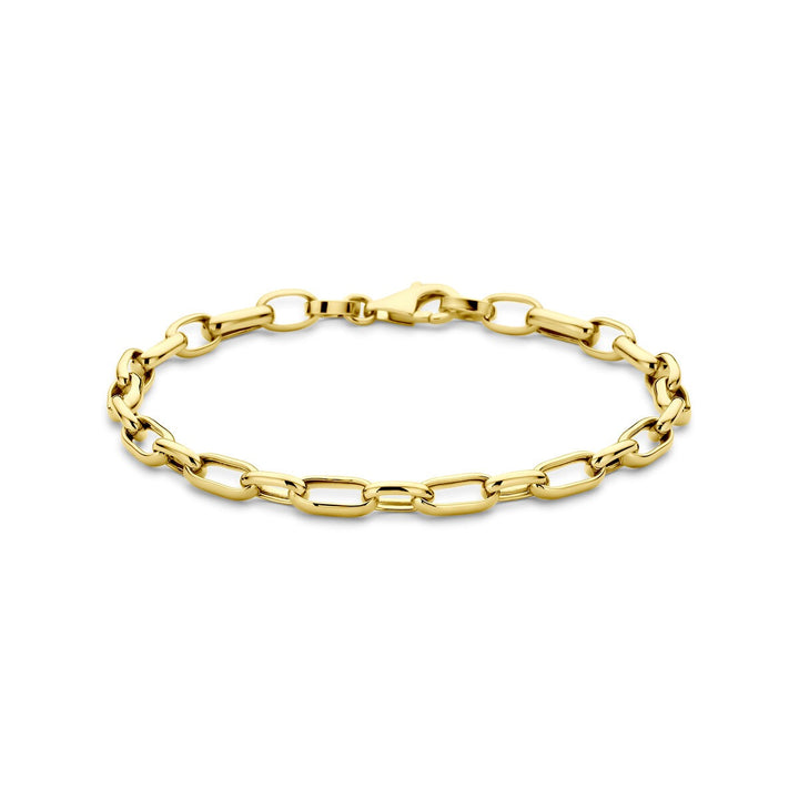 Gouden armband 14k anker schakel 4.8 mm – dames