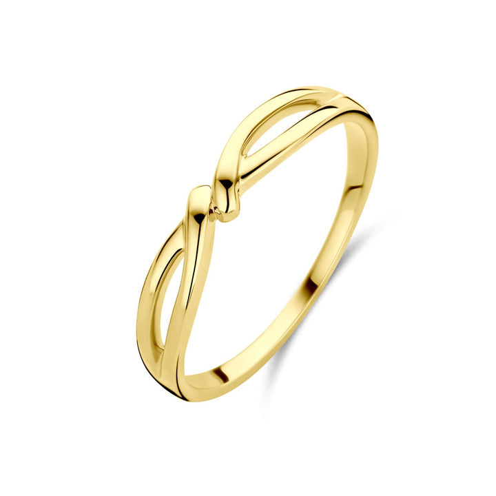ring gedraaid 14K geel