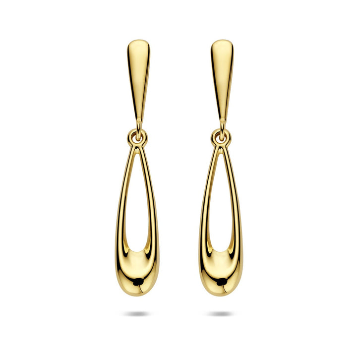 14k Geelgouden oorhangers dames