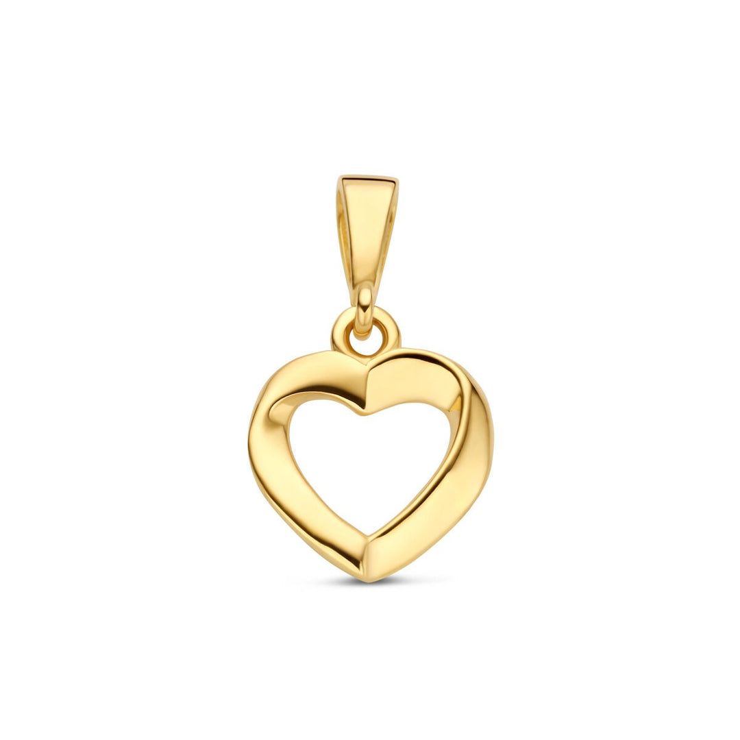 9k Geelgouden hartjeshanger