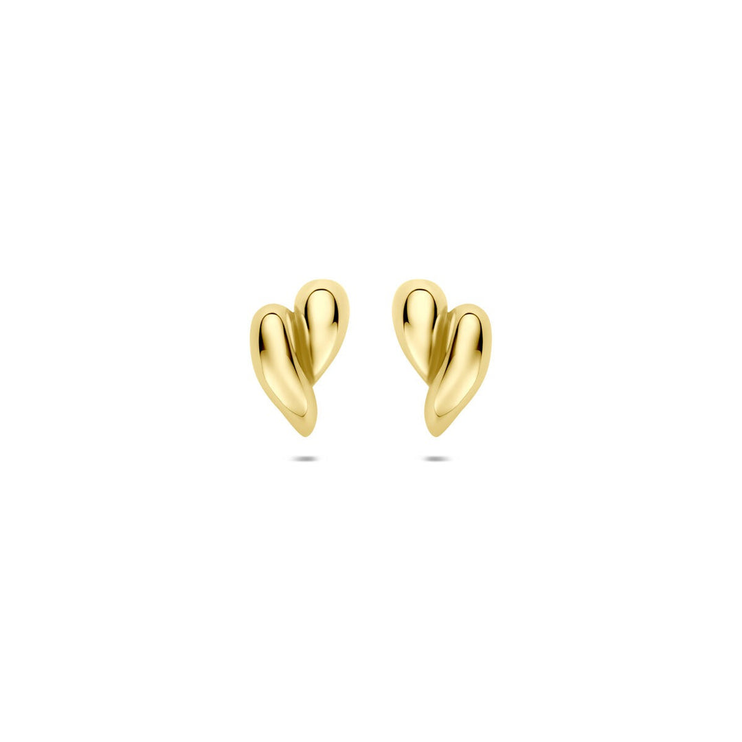 9k Geelgouden stekeroorringen