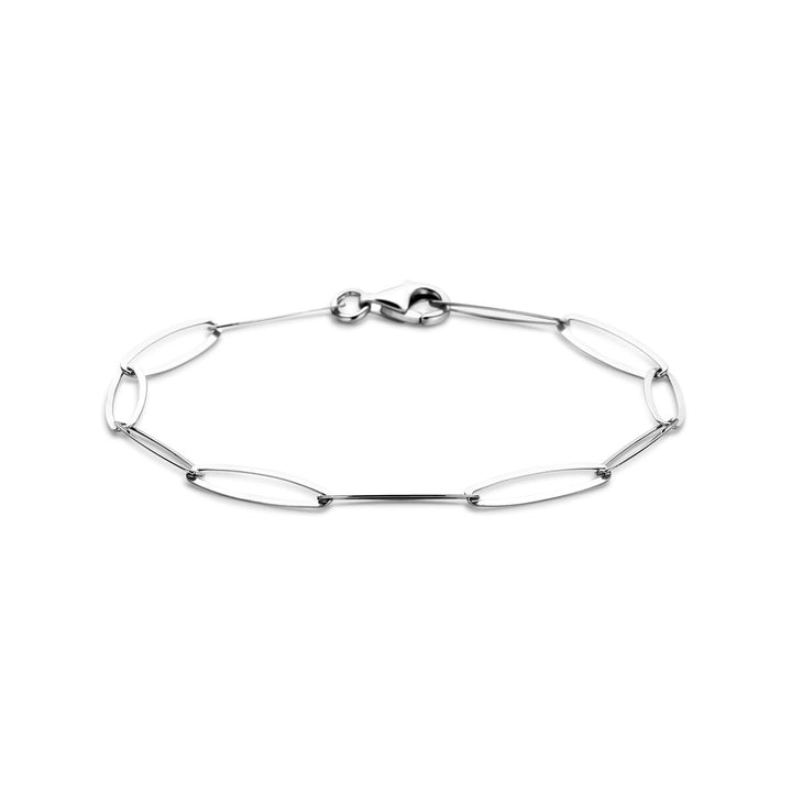 Zilveren armband anker schakel – gerhodineerd 925 zilver 5,1 mm 19 cm