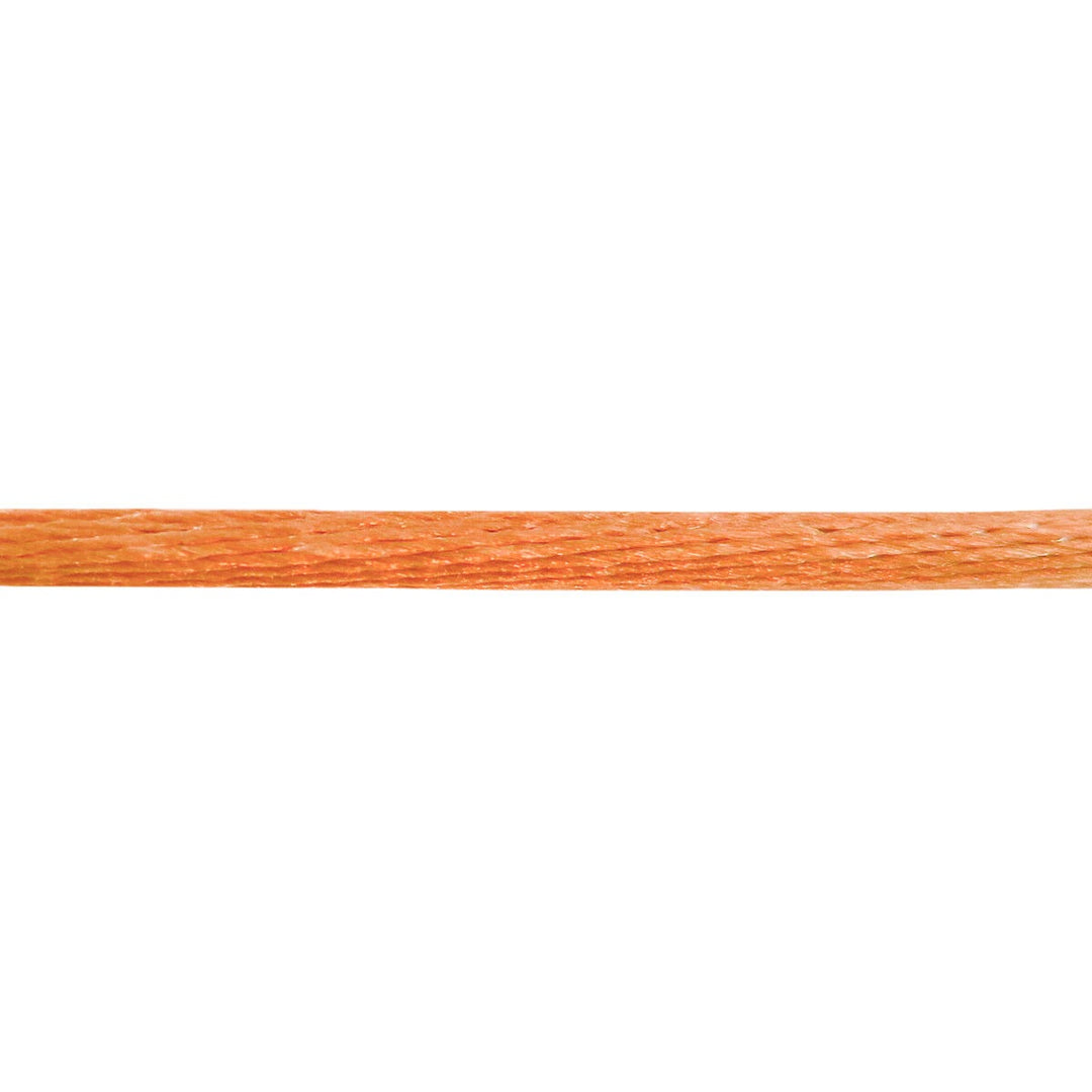 Satijnen Armband Koord Oranje