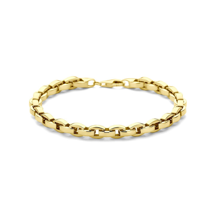 Gouden dames armband 14k – Venetiaanse schakel 5,3 mm 19 cm