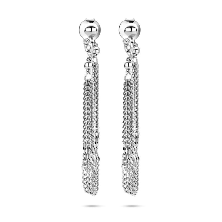 Zilveren oorbellen 925 gerhodineerd – Dames Oorbellen