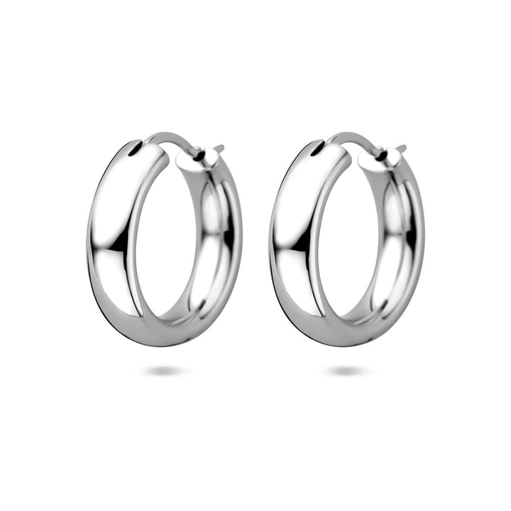 Zilveren oorringen 925 gerhodineerd – 20 mm