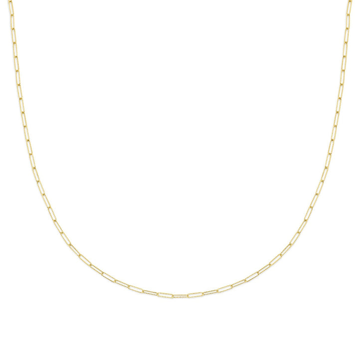 14k geelgouden anker collier – 1.8 mm 45 cm