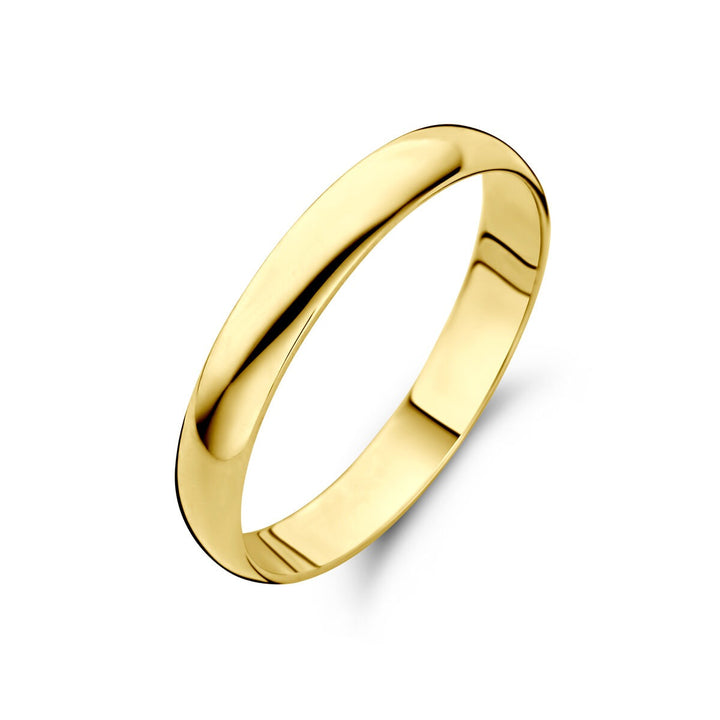 14k Geelgouden ring 3mm