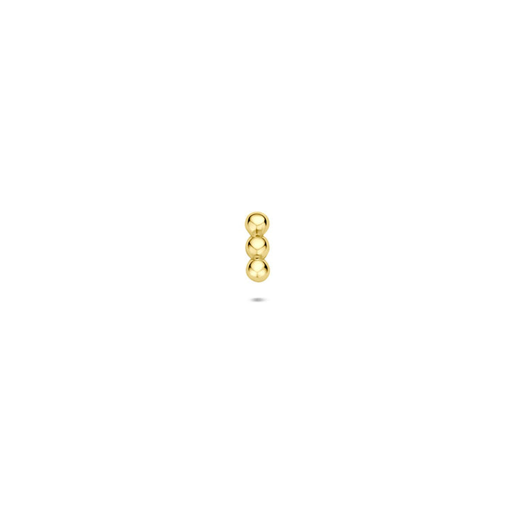 14k gouden flat back piercing – 4,5 mm