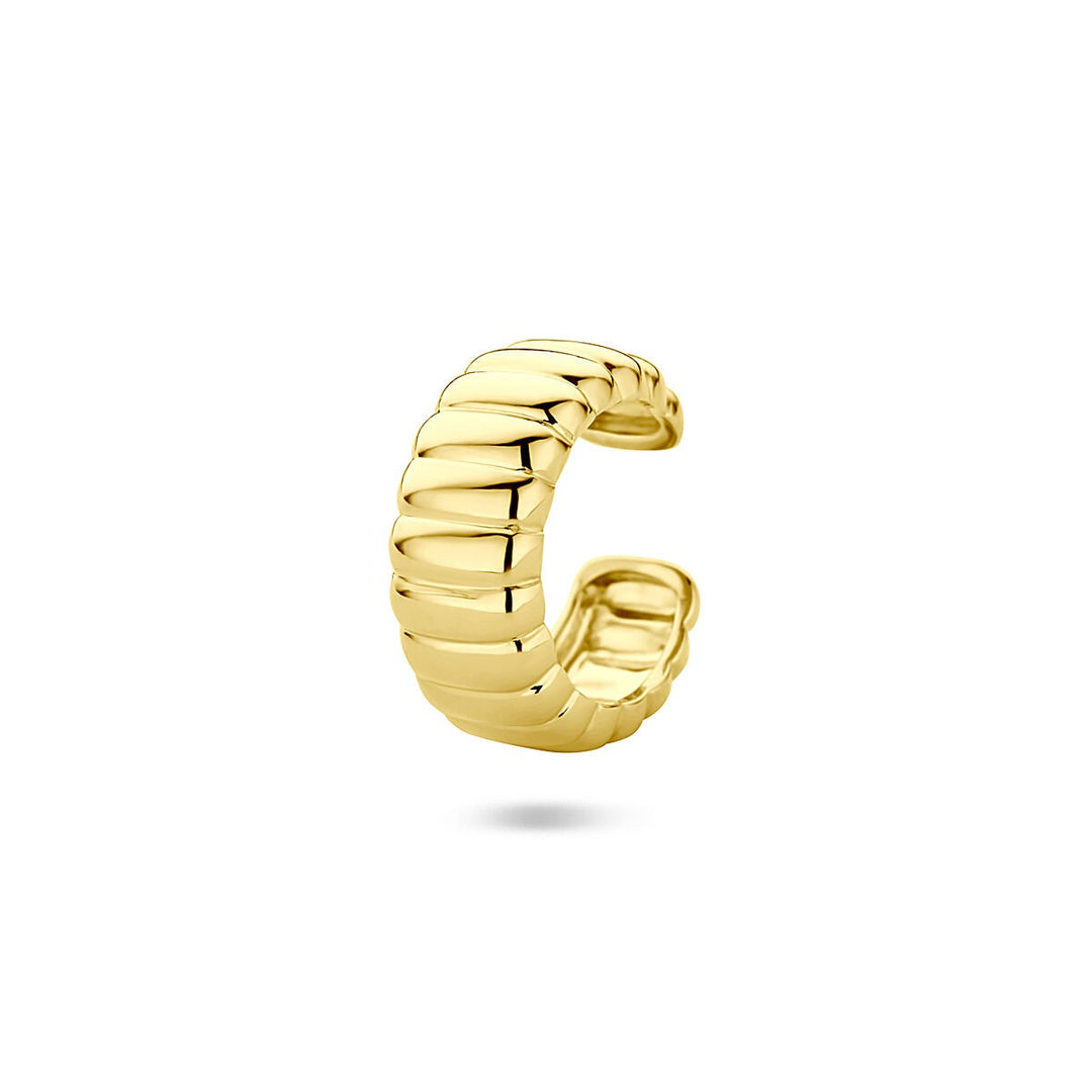 Verguld zilveren earcuff