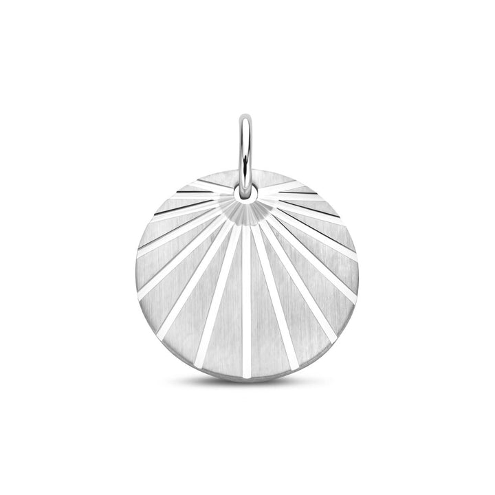 Zilveren hanger 925 gerhodineerd – 17 mm