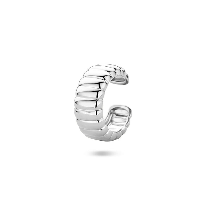 Gerhodineerd zilveren earcuff – per stuk