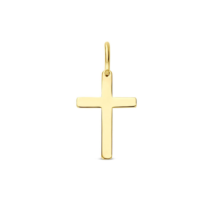 9k geelgouden hanger kruis