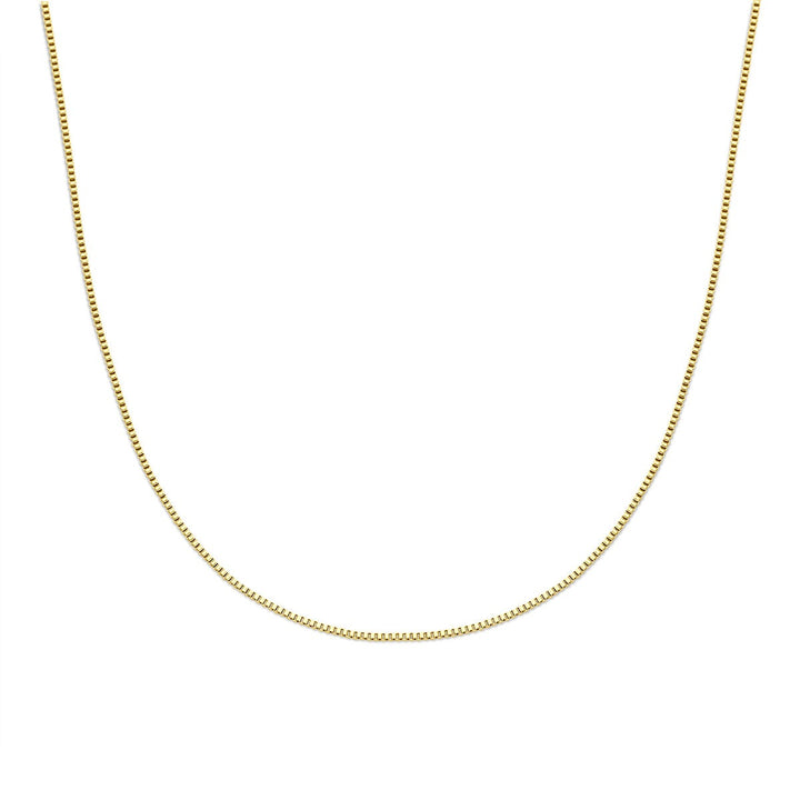 Stalen dames ketting venetiaans geel 1,5 mm ion plating