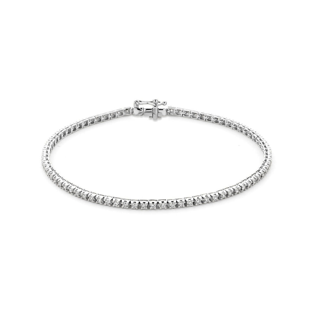 925 Zilveren tennis armband met lab grown diamant