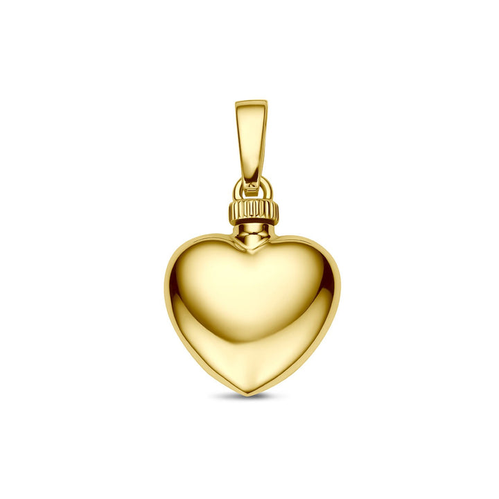 9k Geelgouden hart urnhanger