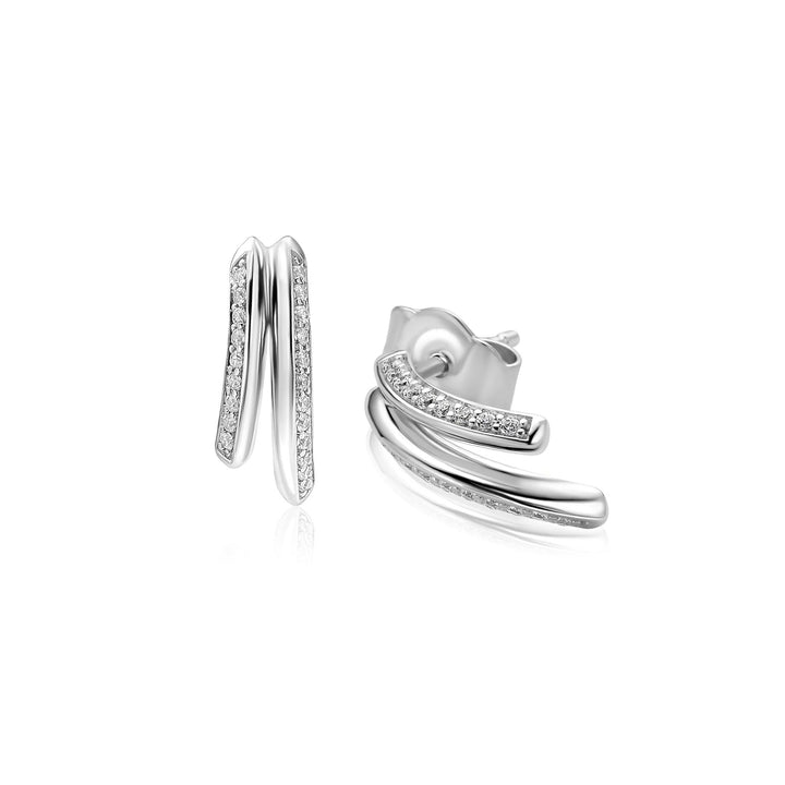 Zinzi Oorbellen Zilver ZIO2833