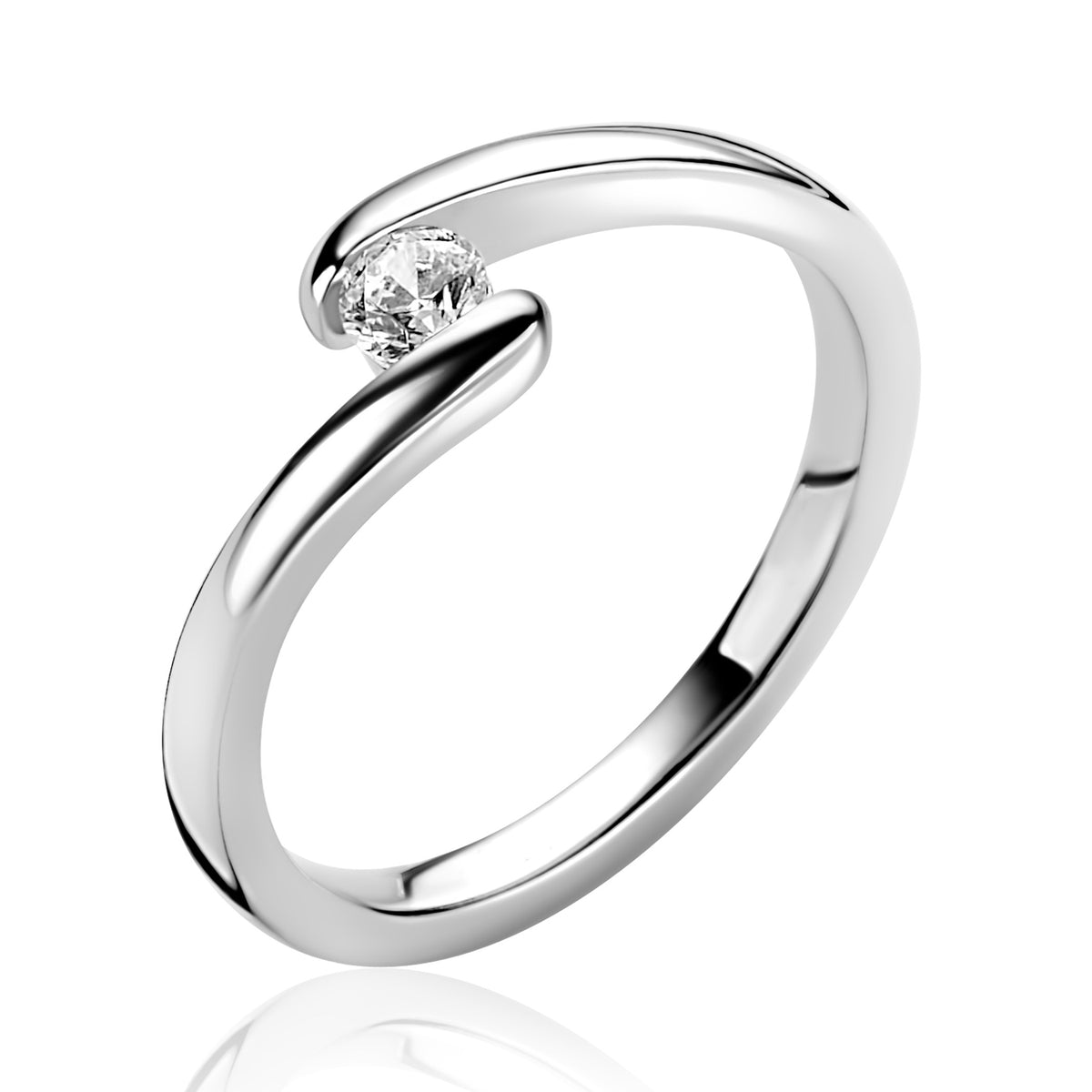 Zinzi Ring Zilver ZIR2766