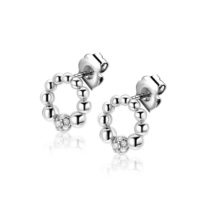 Zinzi Oorbellen Zilver ZIO2817