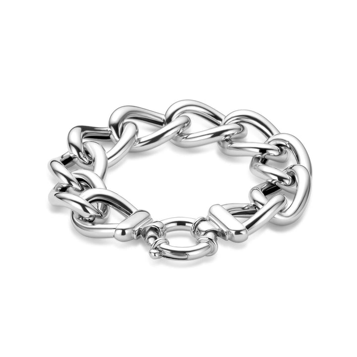925 Gerhodineerd Zilveren Armband Gourmette