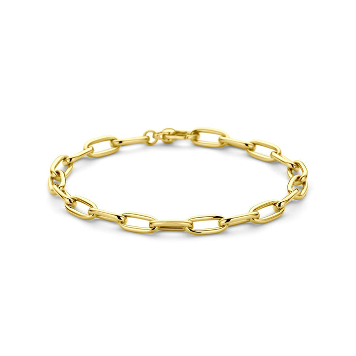 14k Geelgouden armband met draadschakels – 5.5 mm