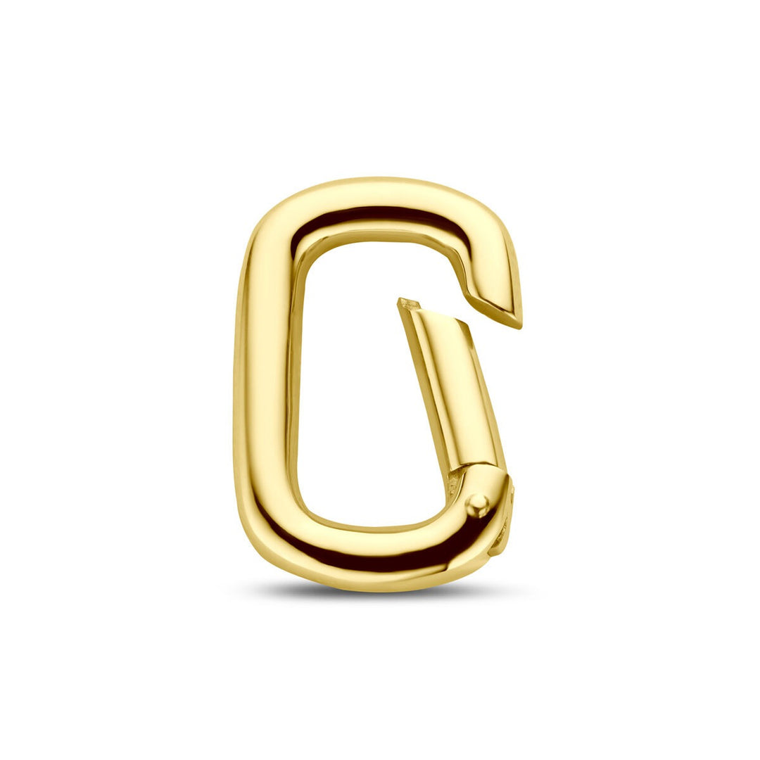 14k Geelgouden Connector Paperclip