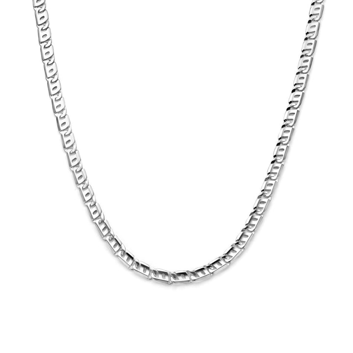 Zilveren heren ketting – Anker schakel 7mm