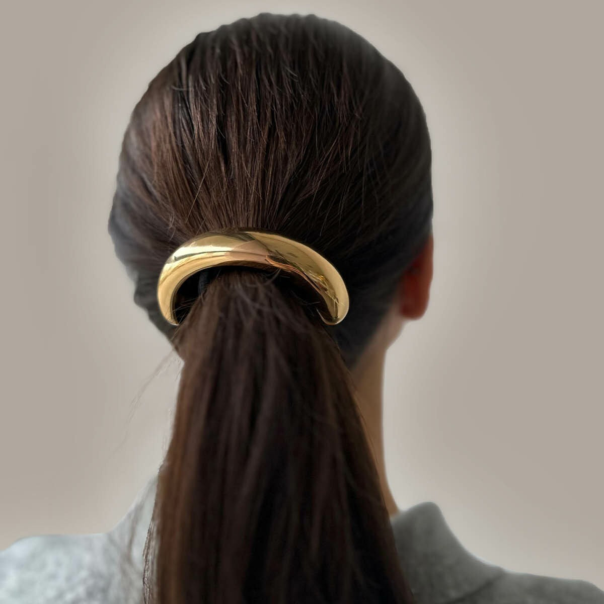 Stalen hair cuff met ion plating – 76 mm