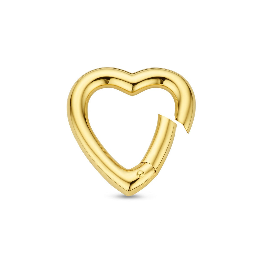 14k Geelgouden Connector Hartje
