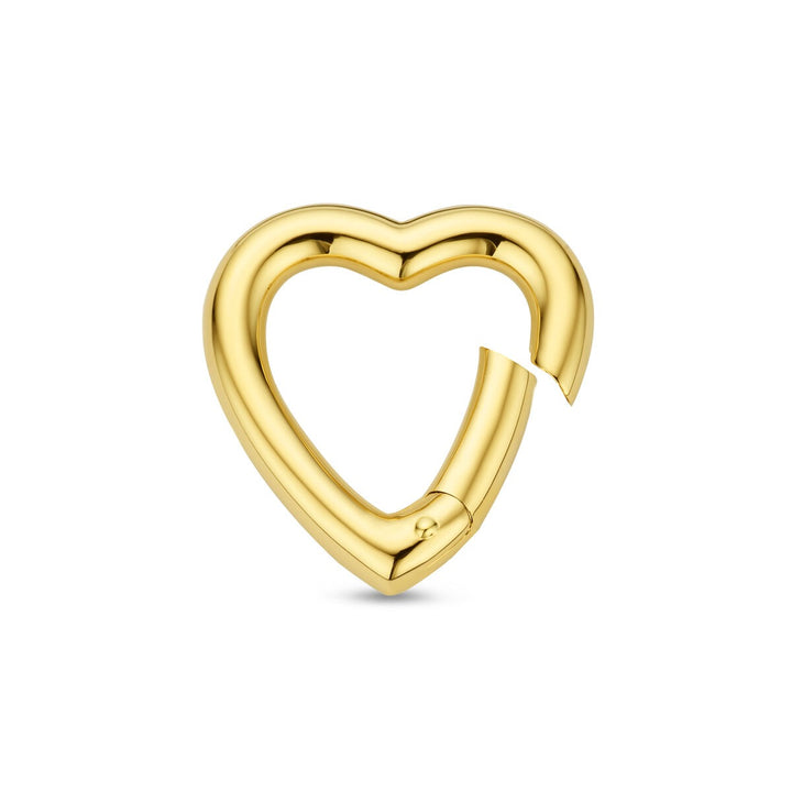 14k Geelgouden Connector Hartje