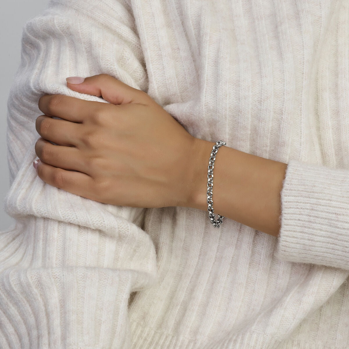 Zilveren Jasseron Armband