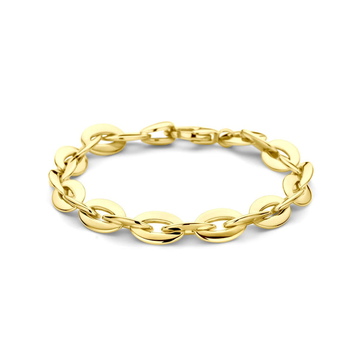 14k Geelgouden anker schakel armband dames