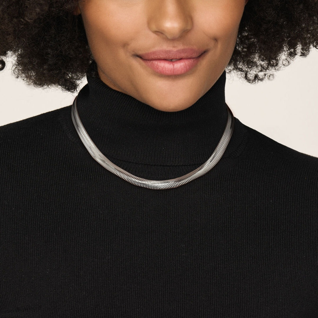 slang bol 10 mm zilver gerhodineerd