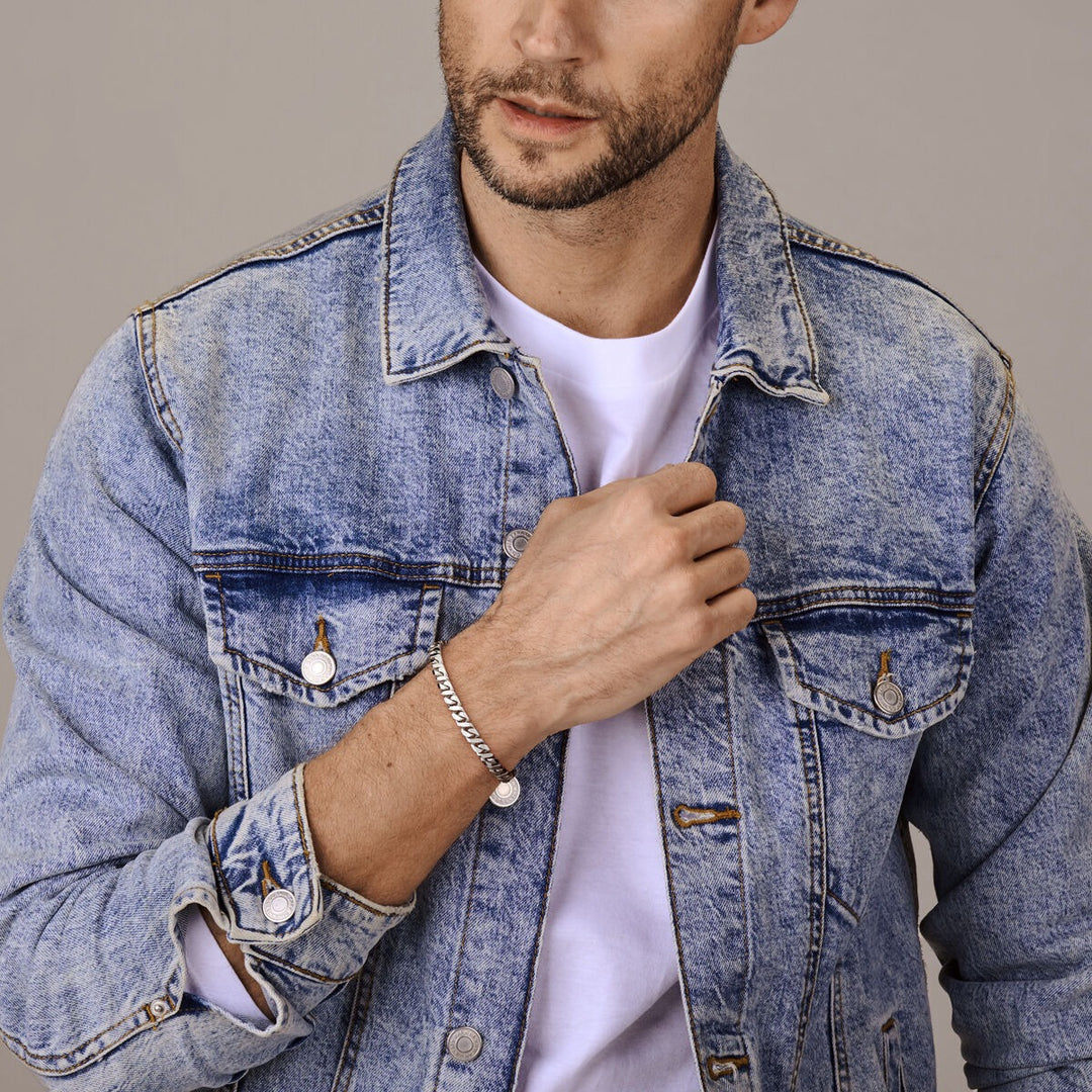 Zilveren heren armband – Gerhodineerd gourmette armband 5,2 mm