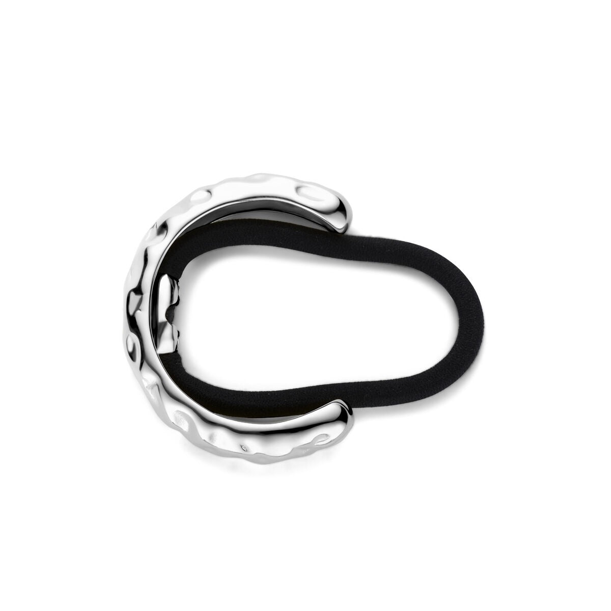 Stalen hair cuff zilverkleurig – 11x51 mm