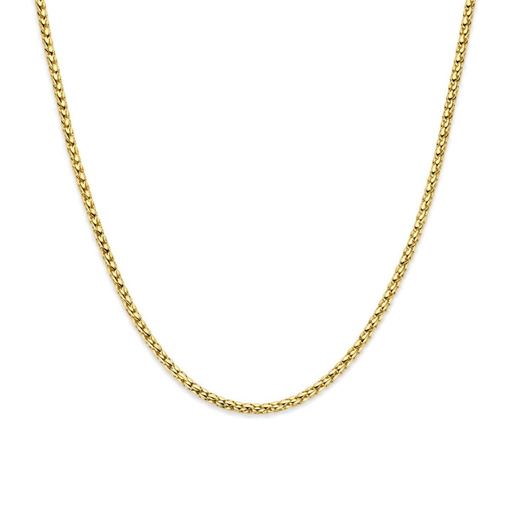 Gouden dames ketting – 14k schakel collier