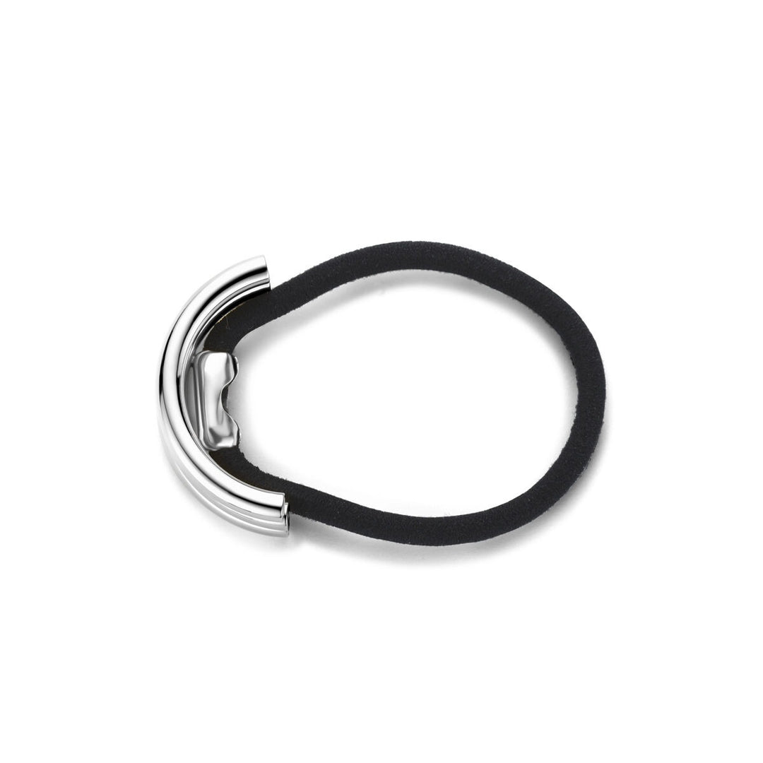 Stalen hair cuff zilverkleurig – 12x34 mm