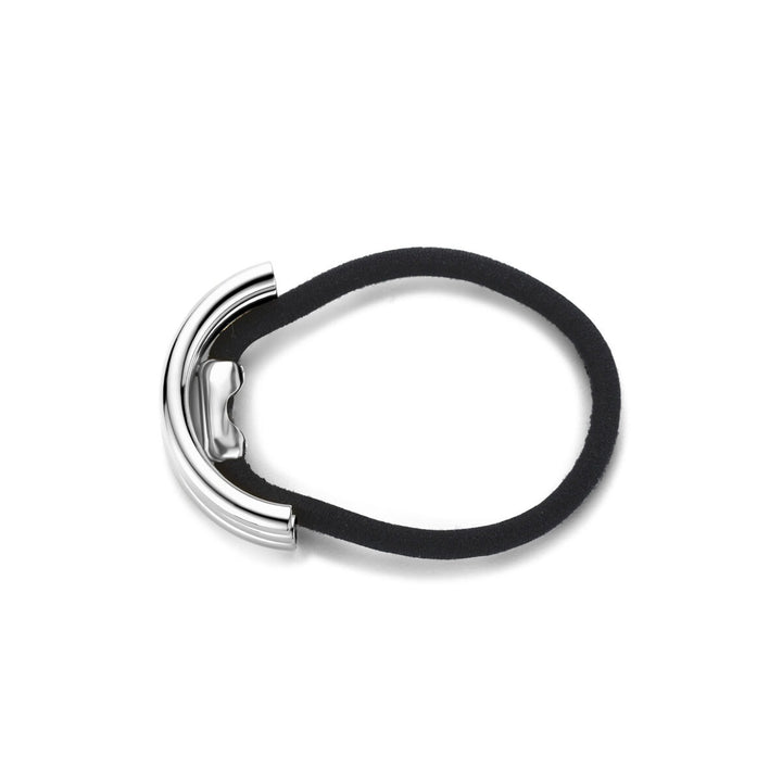 Stalen hair cuff zilverkleurig – 12x34 mm