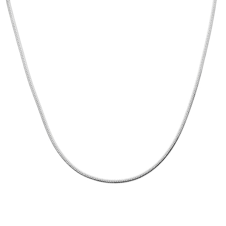 Zilveren dames ketting met fijne gourmette schakel 2.6mm