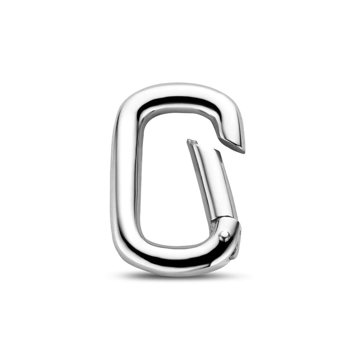 925 Gerhodineerd Zilveren Connector Paperclip