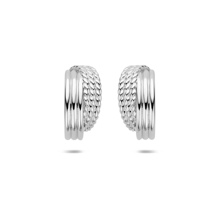 Gerhodineerd Zilveren Stekeroorringen