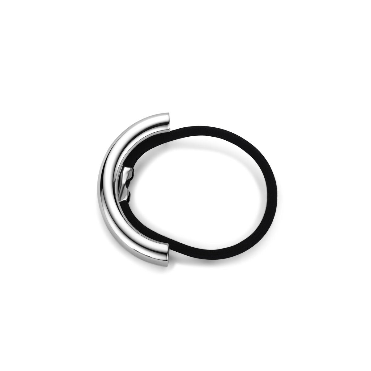 Stalen hair cuff zilverkleurig – 17x53 mm
