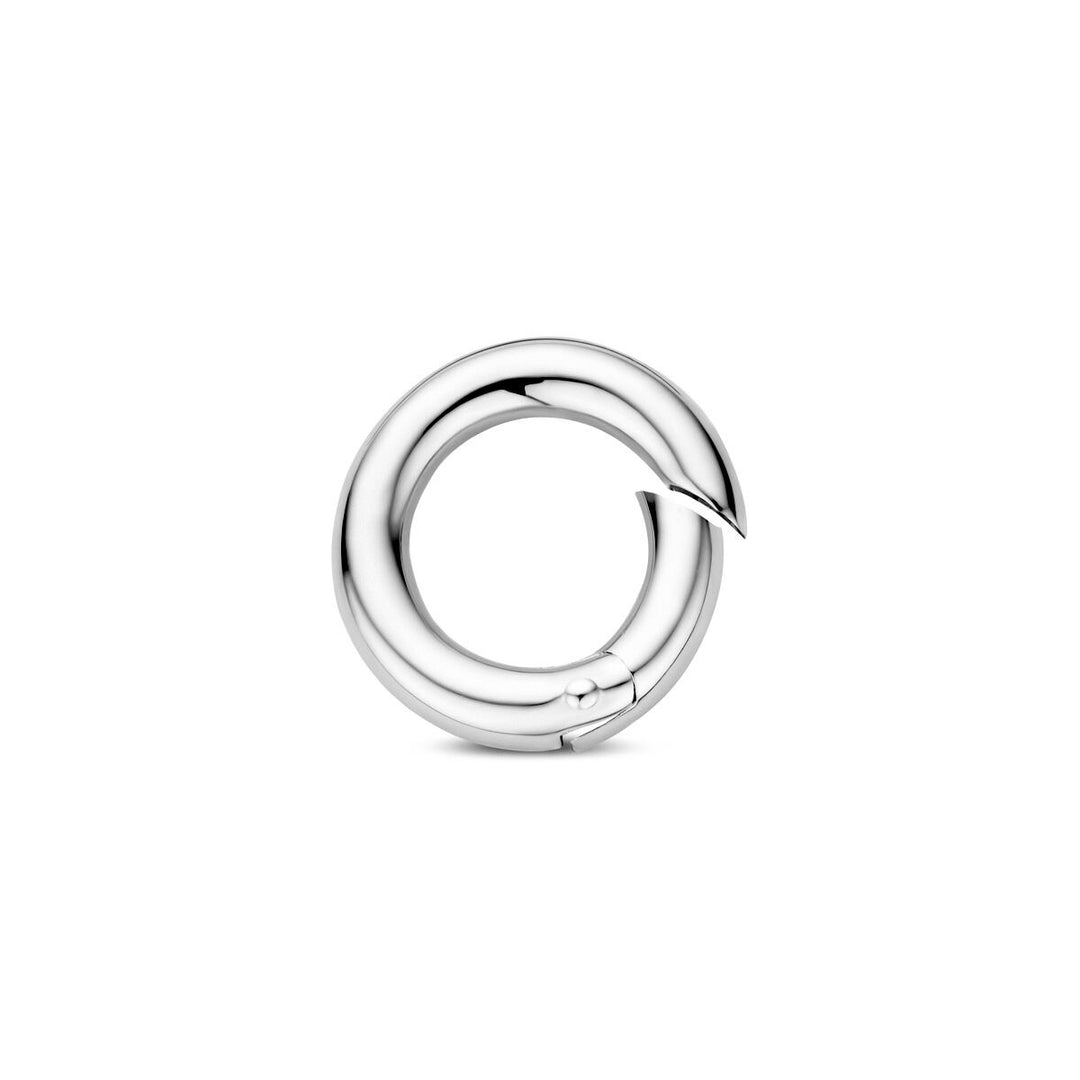 925 Gerhodineerd Zilveren Connector