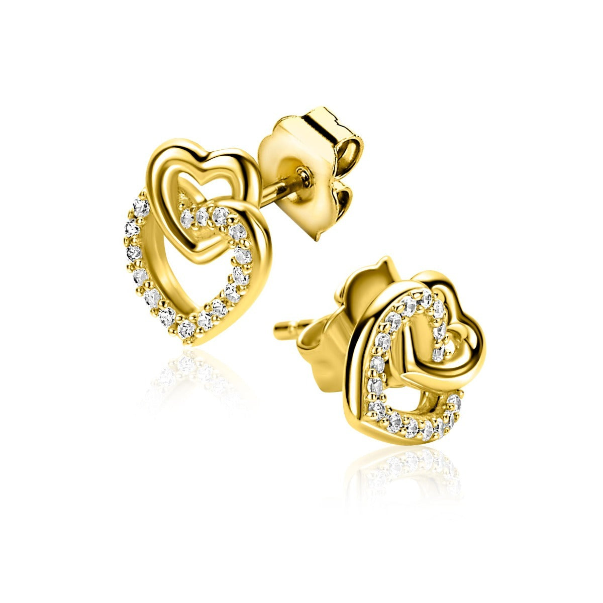 Zinzi Oorbellen Zilver verguld ZIO2493Y