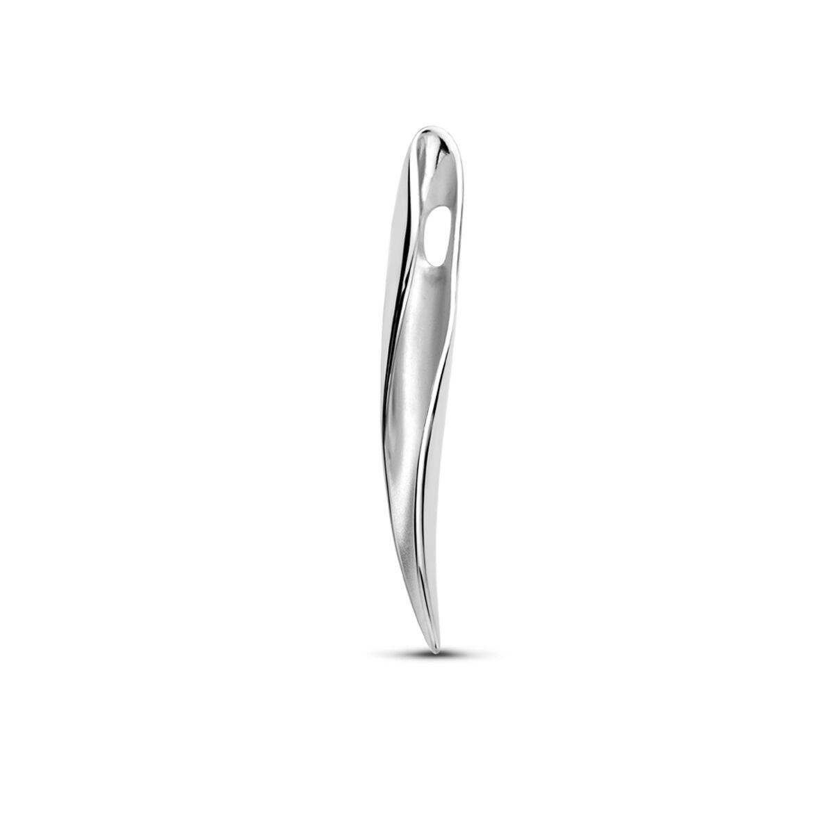 Gerhodineerde Zilveren Hanger – Poli/Mat Afwerking