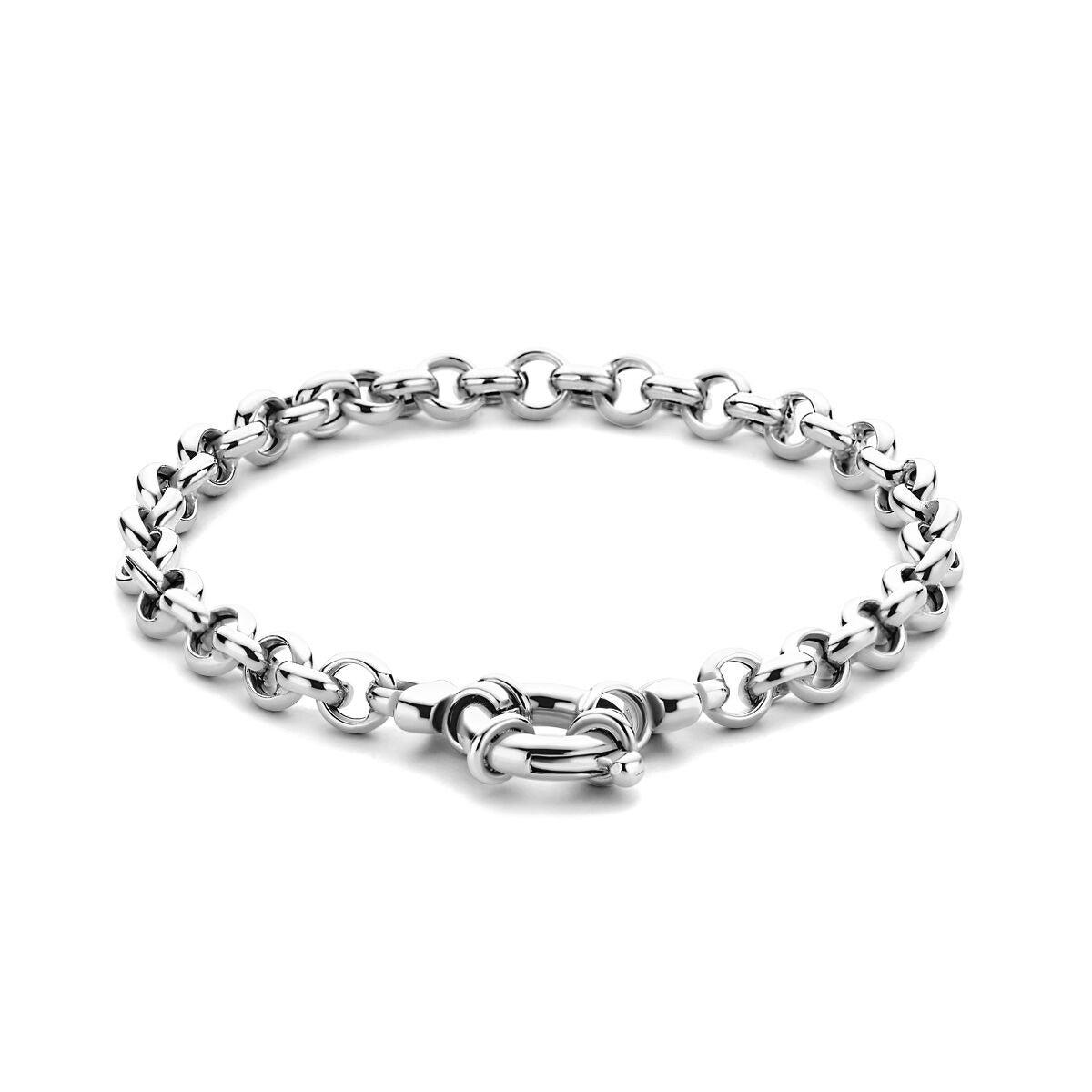 Zilveren Jasseron Armband