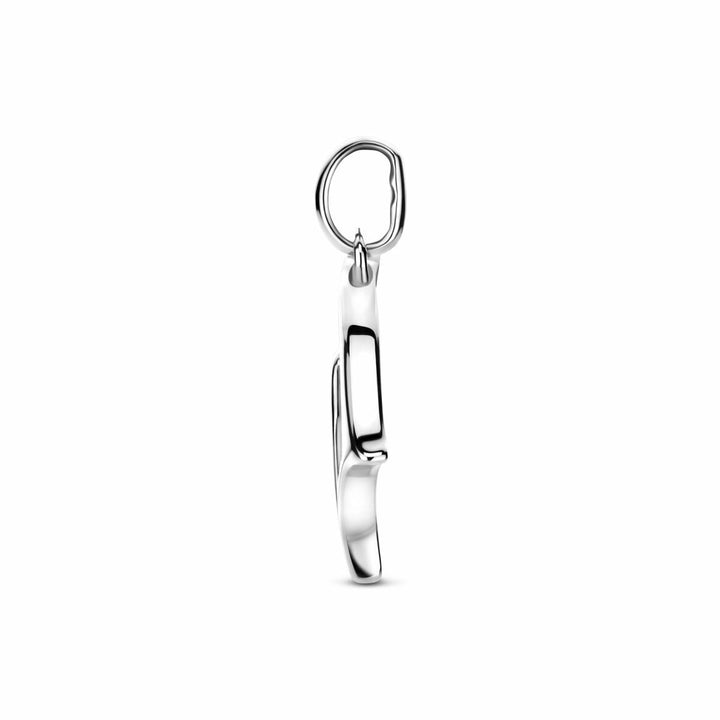 Zilveren hanger paard – gerhodineerd 925 zilver 20 mm