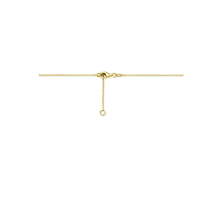 14k Geelgouden dames collier 42 - 45 cm