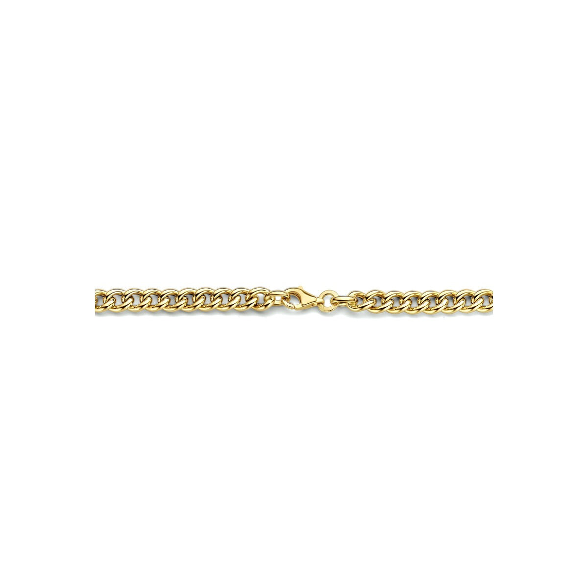 Gourmet ketting dames 14k geelgoud 5.2mm