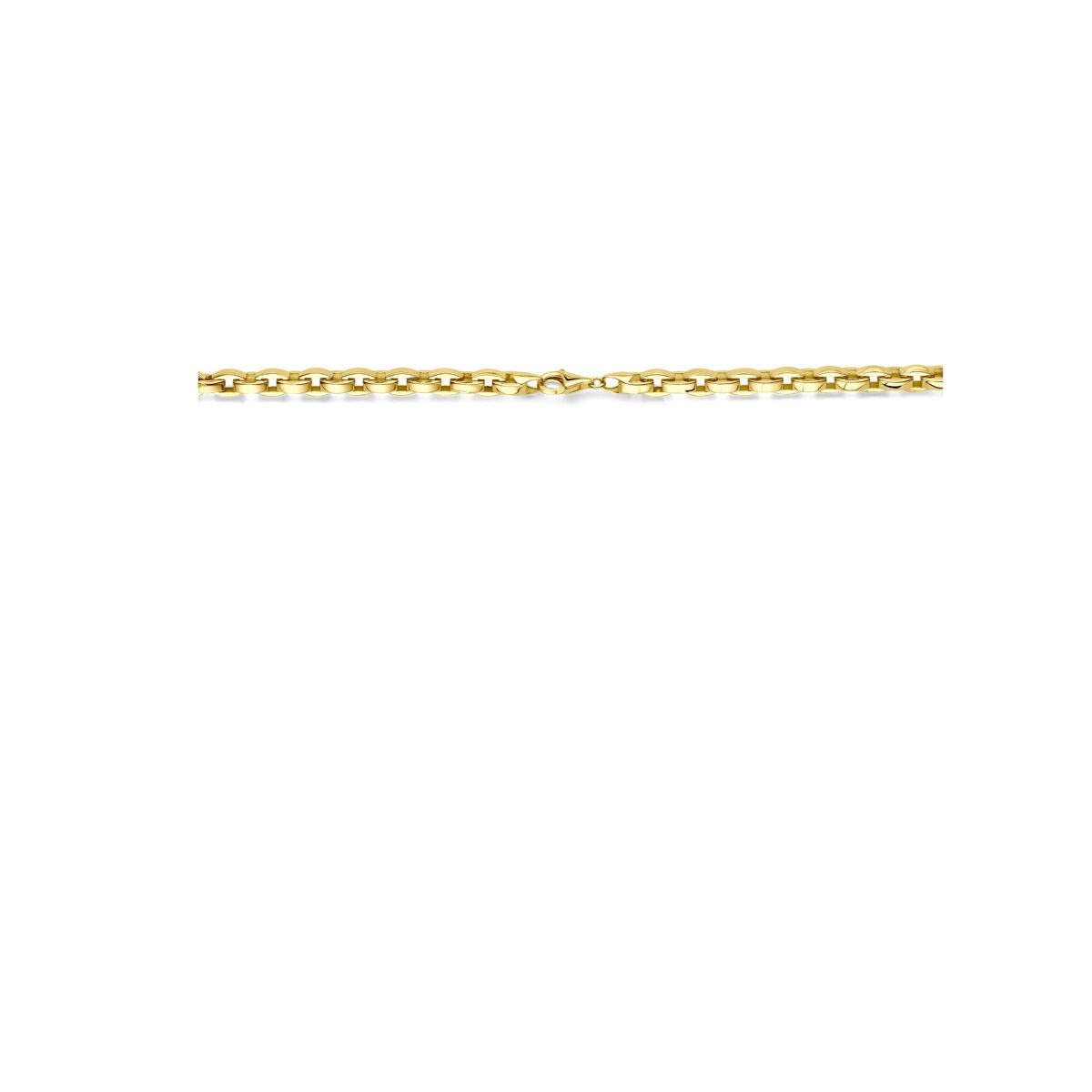 14k geelgouden venetiaanse armband – 5.3 mm 45 cm